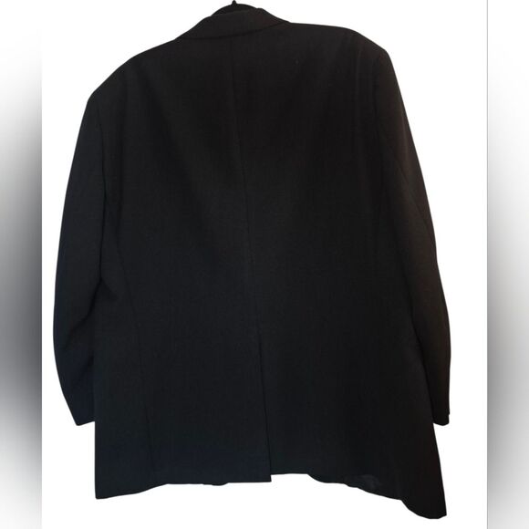 Vintage Dockers Men's Classic Black Anchor Button Blazer - Size 48L - Picture 2 of 8